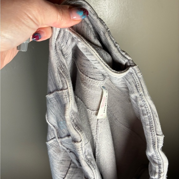 Free People Movement Hybrid Leggings High Rise Gray Exposed-Seam size S Women's - Picture 5 of 8